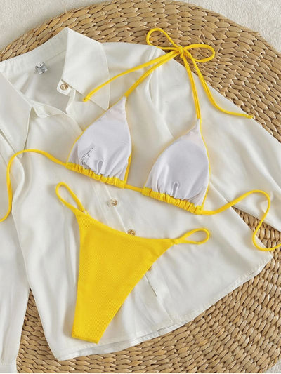 Sexy Women Split Bikini Suit