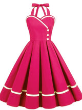 Retro Spell Silm Waist 50S Dress