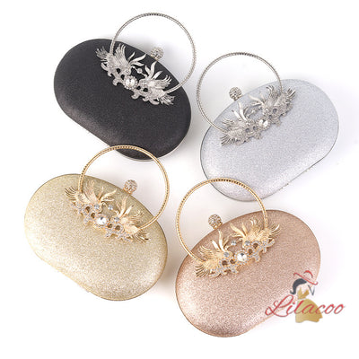 Women Diamond Setting Handbag