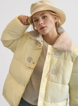 Stand-up Collar Thickened Short Cotton-padded Jacket