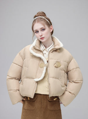 Loose Cotton-padded Jacket Coat