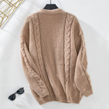 Pocket Casual Long Sleeve Sweater Coat