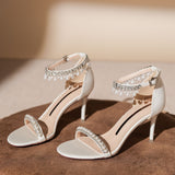 Summer Rhinestone Chain Sandals