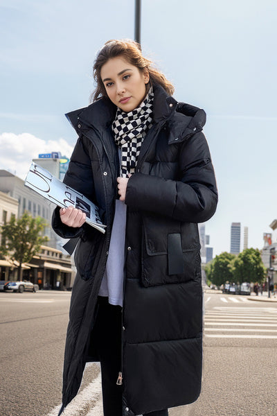 Medium and Long Loose Padded Down Coat