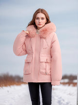 Fashion Loose Padded Down Coat