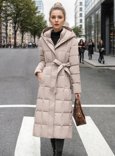 Long Slim Cotton-padded Coat Jacket