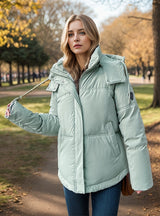 Hood Thickened Short Loose Cotton-padded Jacket