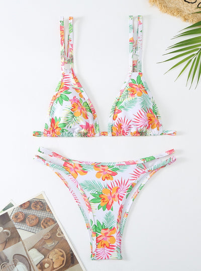 Sexy Print Two Piece Bikini