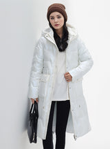 Loose and Thick Medium and Long Over-the-knee Jacket Coat