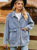 Slim Retro Loose Denim Jacket