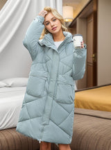 Medium and Long Loose Padded Down Coat