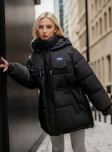 Winter Loose Hooded Padded Coat