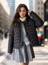 Short Cotton-padded Jacket Coat