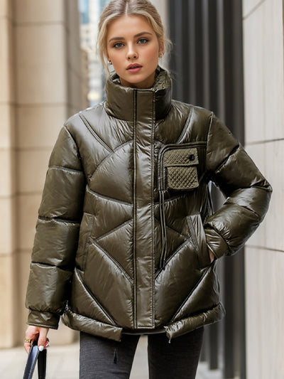 Loose Short Cotton-padded Jacket Coat