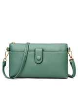 Solid Color Multi-layer Handbag