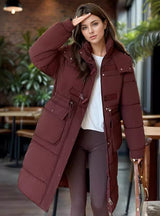 Loose Slim and Thick Hooded Cotton-padded Jacket