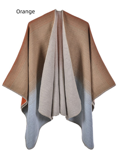 Cloak National Wind Knitted Scarf