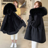 Thickening Cotton Down Coat