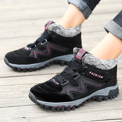 Men's and Women's Leisure Cotton Shoes Snow Boots