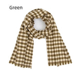 Cashmere-like Small Plaid Scarf