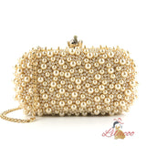 Slung Chain Dinner Pearl Bag