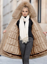 Detachable Liner Medium and Long Down Jacket