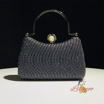 Hot Rhinestone Banquet Shiny Rhinestone Handbag