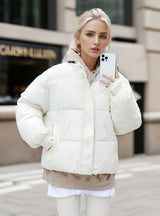 Casual Short Loose Cotton-padded Down Jacket