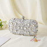 Handbag Studded Beaded Hand Dinner Bag