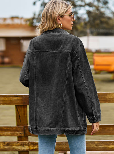 Slim Retro Loose Denim Jacket