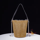 Fashion Chain Diamond Bucket Bag