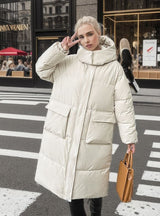 Loose Long Cotton-padded Jacket Coat