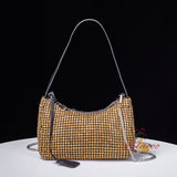 Fashion Chain Full Diamond Handbag