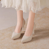 Waterproof Platform PU Super High Heels