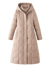 Long Slim Cotton-padded Coat Jacket