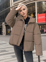 Short Padded Down Loose Cotton-padded Coat