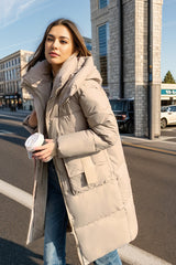 Medium and Long Loose Padded Down Coat