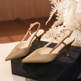 Thin-heeled Pointed High-heeled Sandals