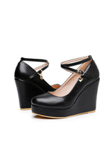 10 cm Thick Platform Wedge Shoes