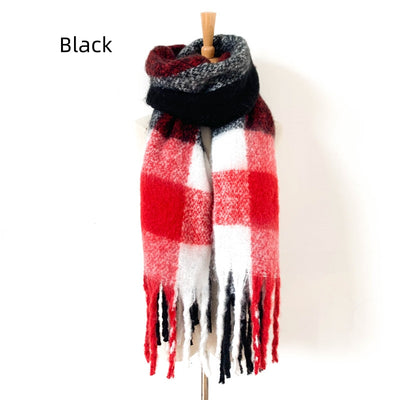 Thickened Thick Fringed Scarf