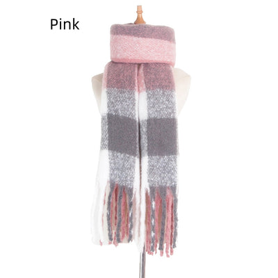 Thickened Thick Fringed Scarf