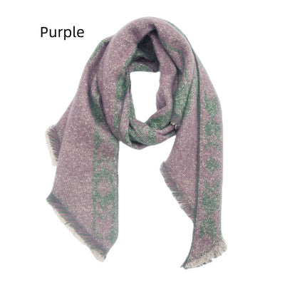 Women Thickened Bevel Scarf