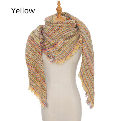 Women Thickened Square Scarf