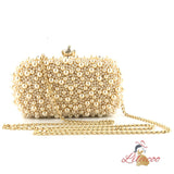 Slung Chain Dinner Pearl Bag