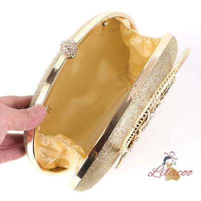 Women Diamond Setting Handbag