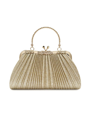 Retro Pleated Handbag Bag