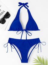 Sexy Solid Color Swimsuit Beach Bikini