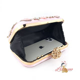 Hand-inlaid Diamond Slung Oblique Dinner Bag