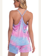 Color Tie-dyed Modal Cotton Pajamas