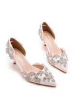 5 cm Thin-heeled Pointed Sandals